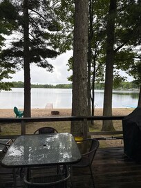The view from the deck
