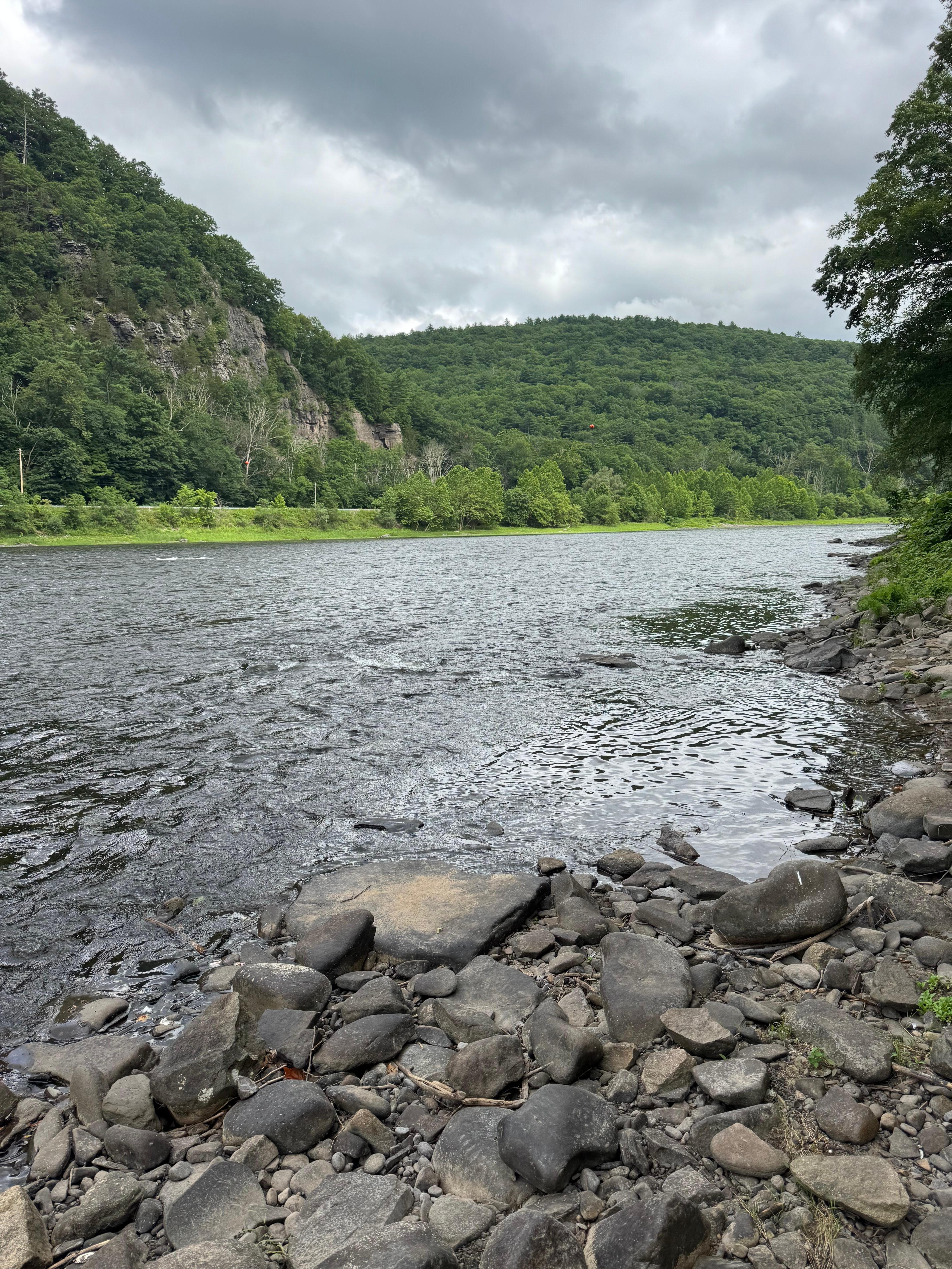 River access at cabin