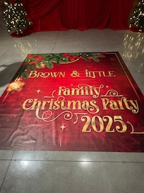 Christmas party black tie