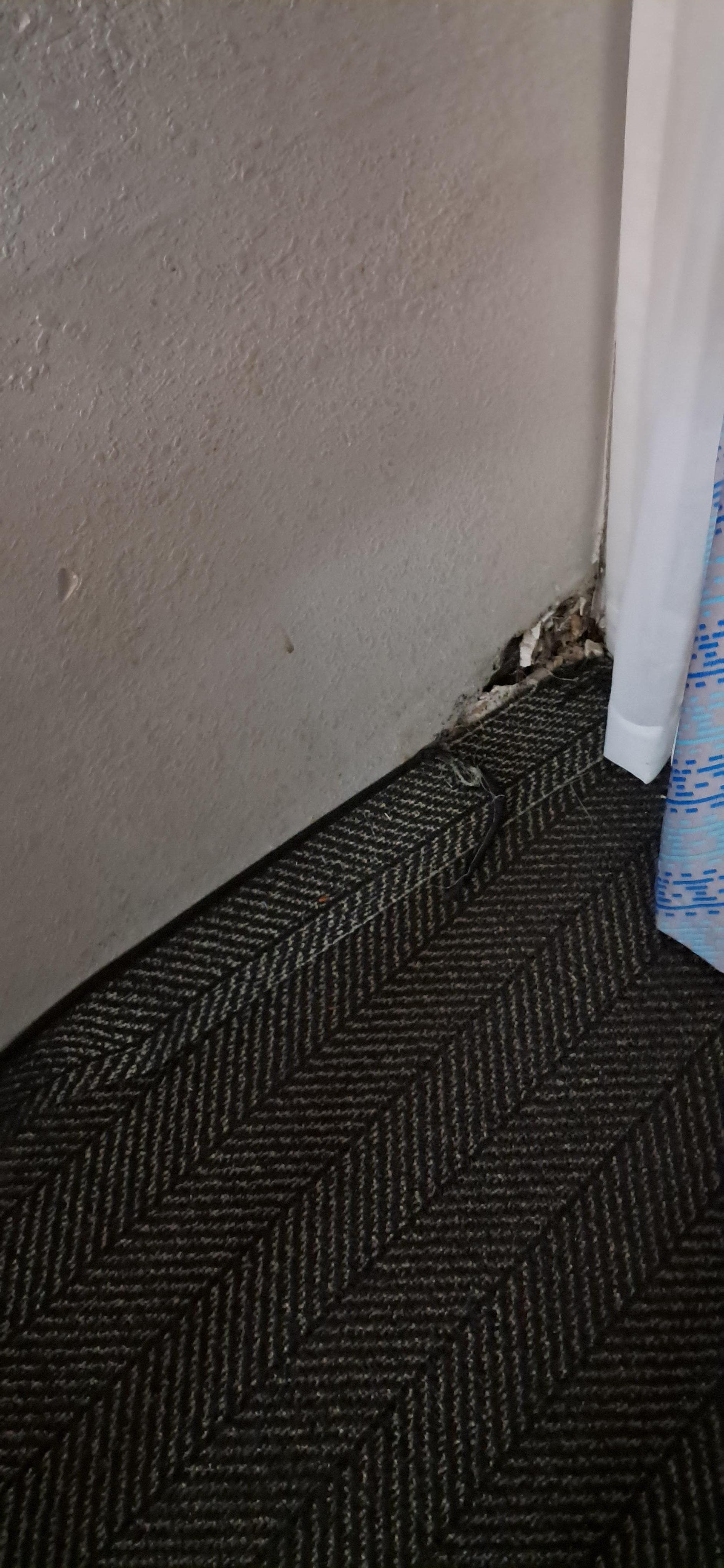 Holes and paint chipping 

