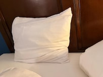 small, flat, throw size pillows