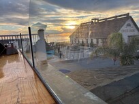 Sunset from the rooftop dwck