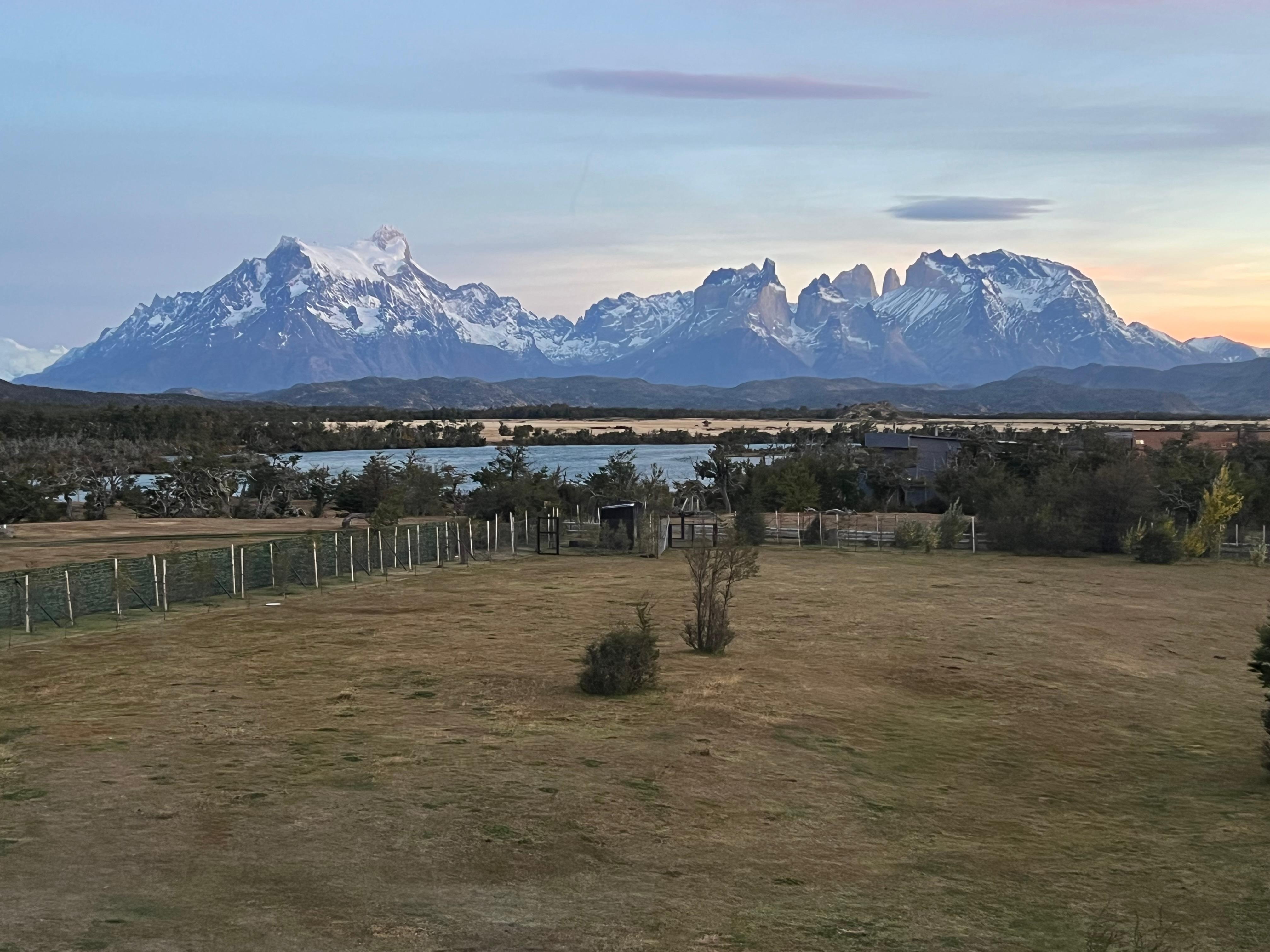View from bedroom window 