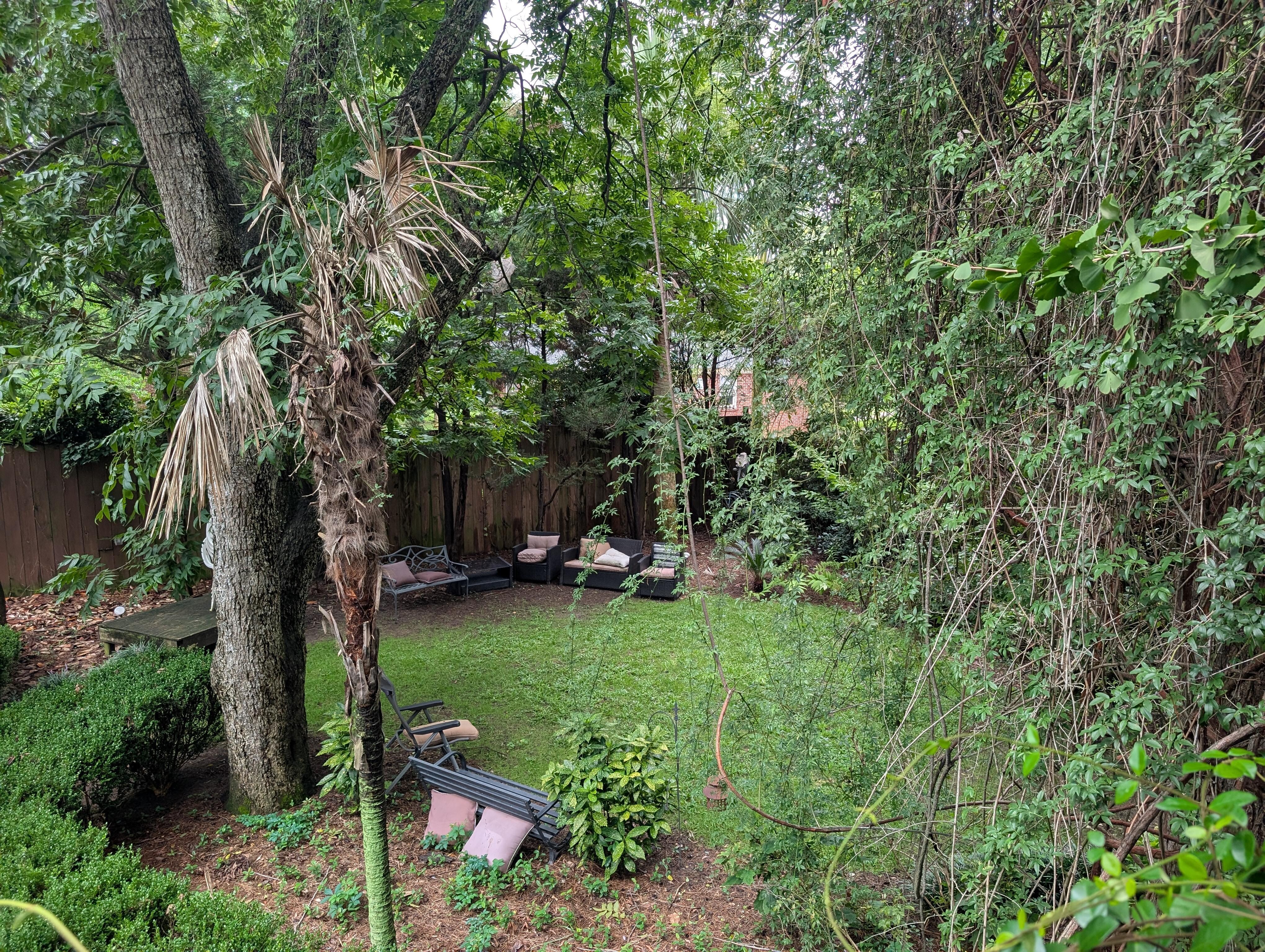 Door from the back deck 