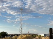 View from the front door of the motel