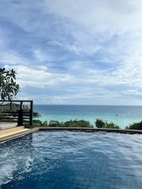 Vue piscine