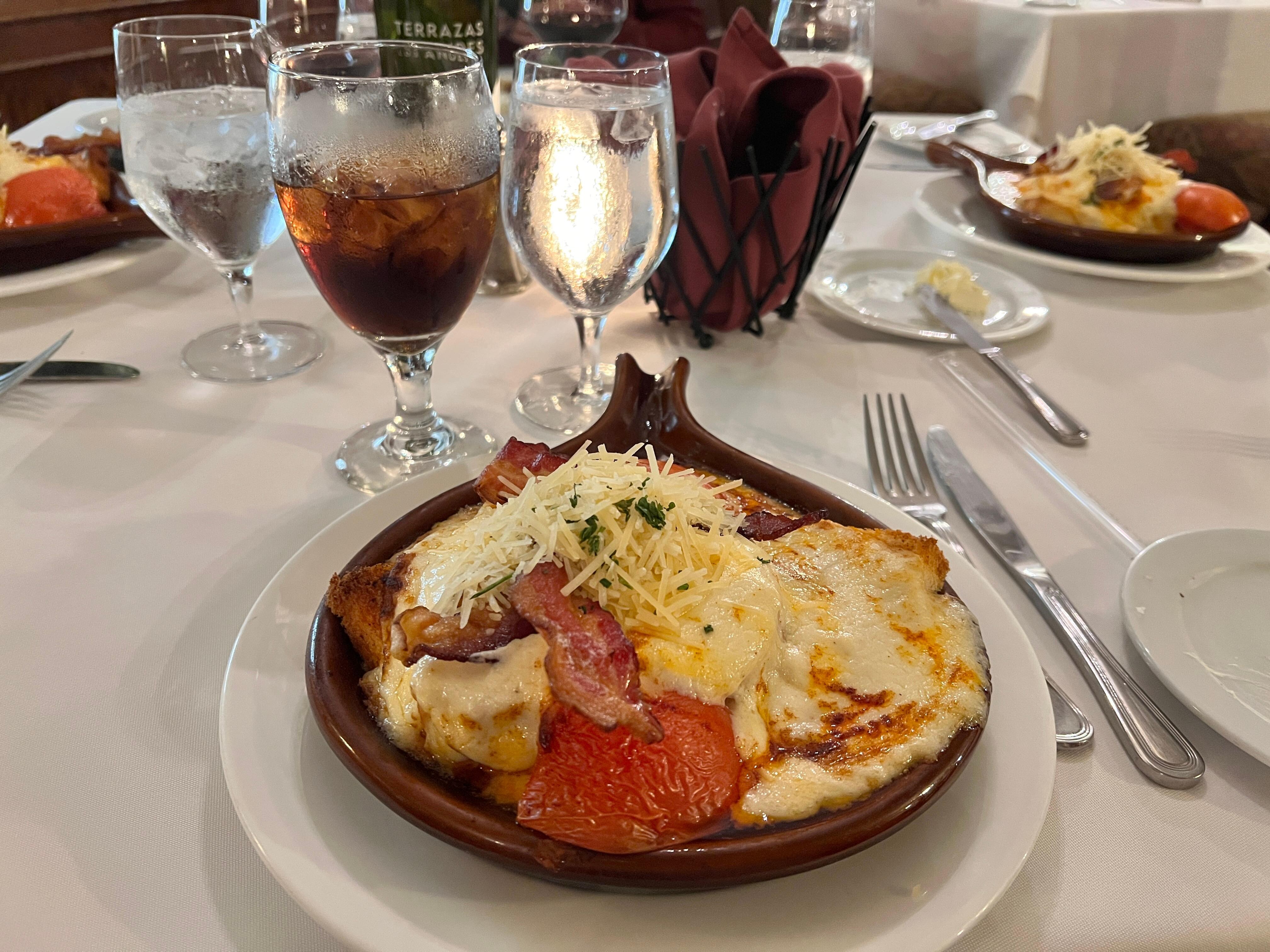 Hot Brown - delicious!
