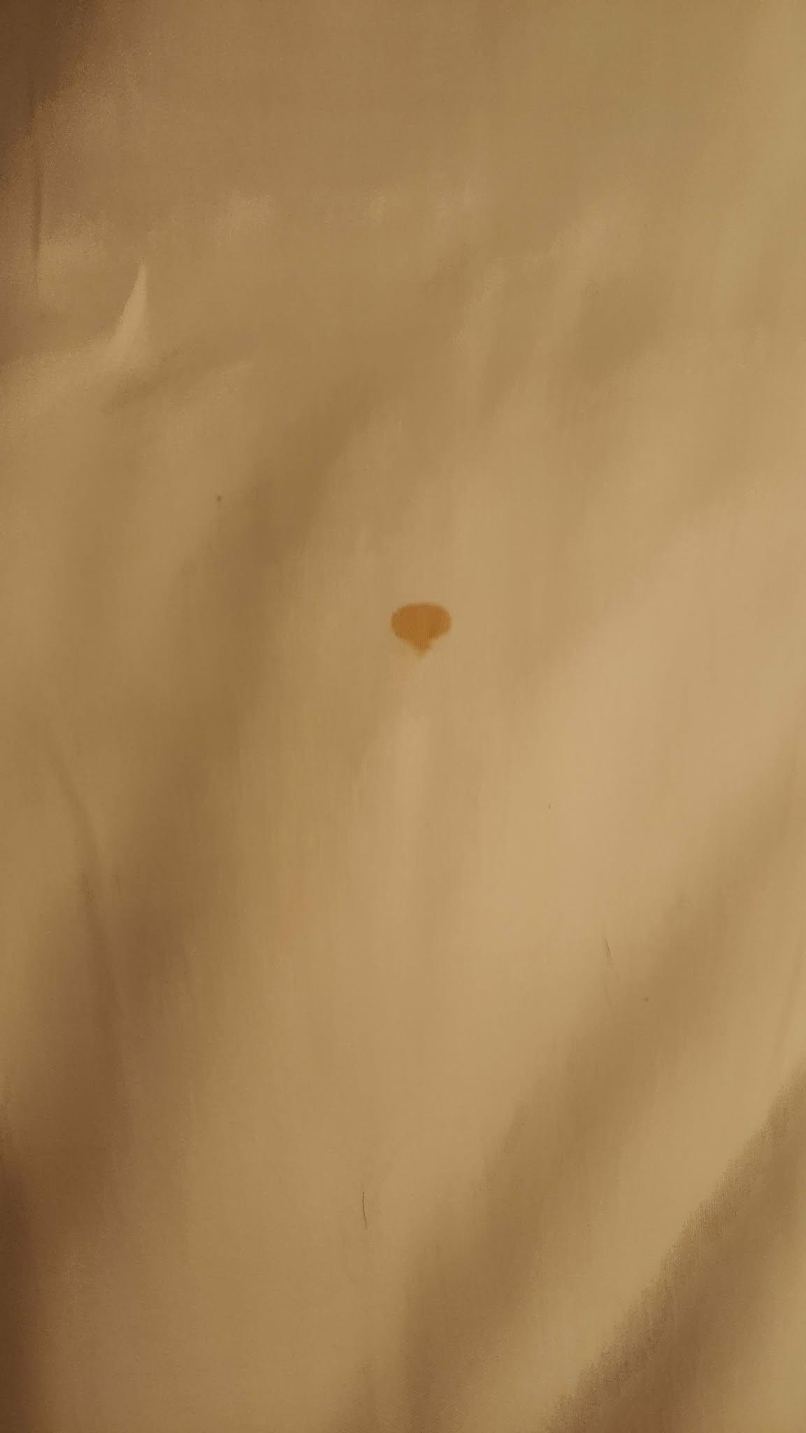 stain on duvet cover