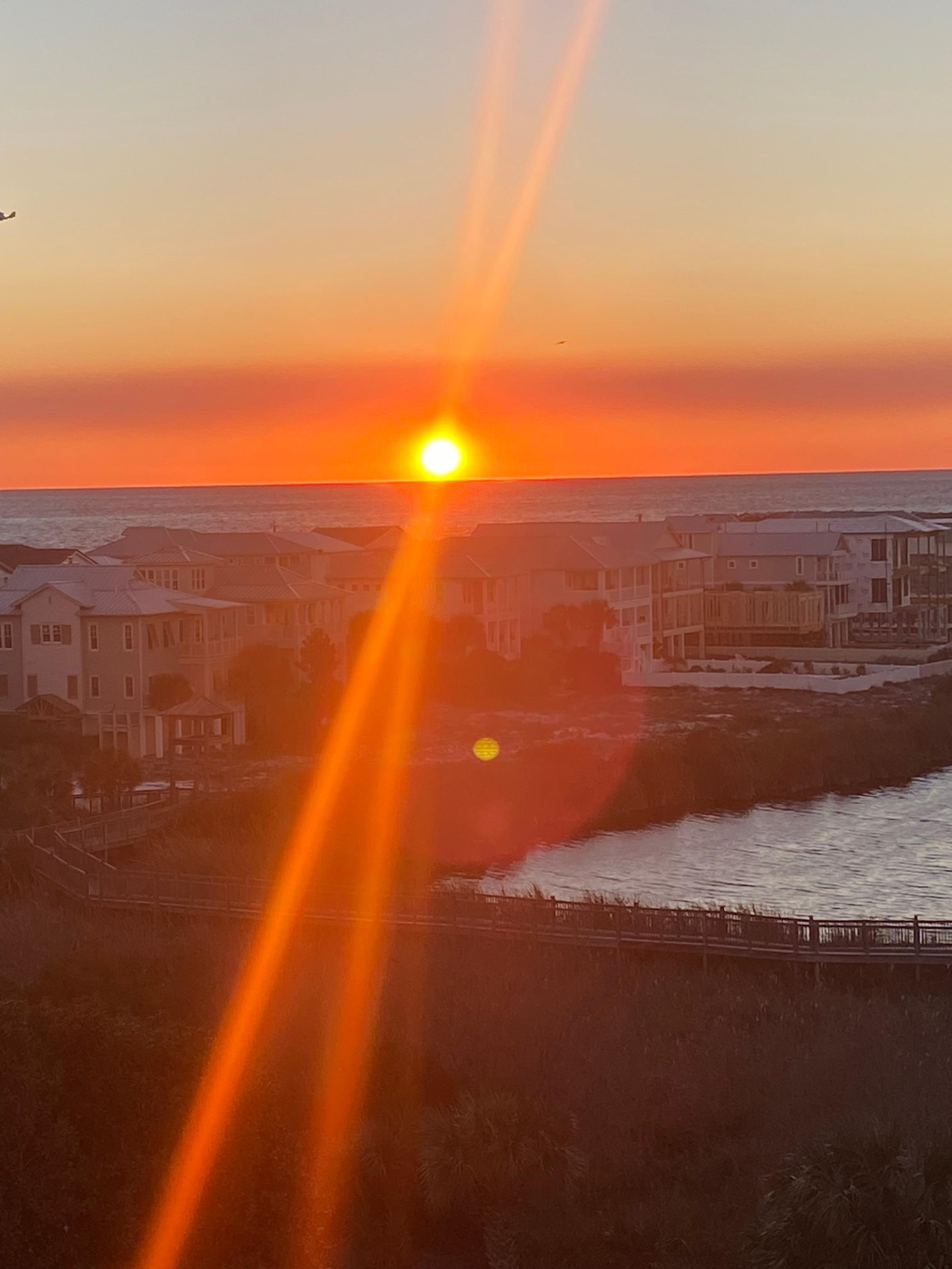 View from our balcony