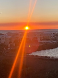 View from our balcony