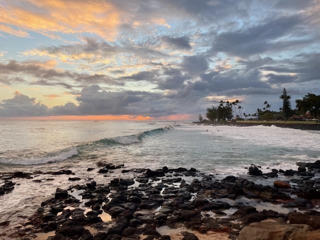 Sunset, just a block away