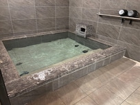 大きなお風呂にゆっくり入りました。