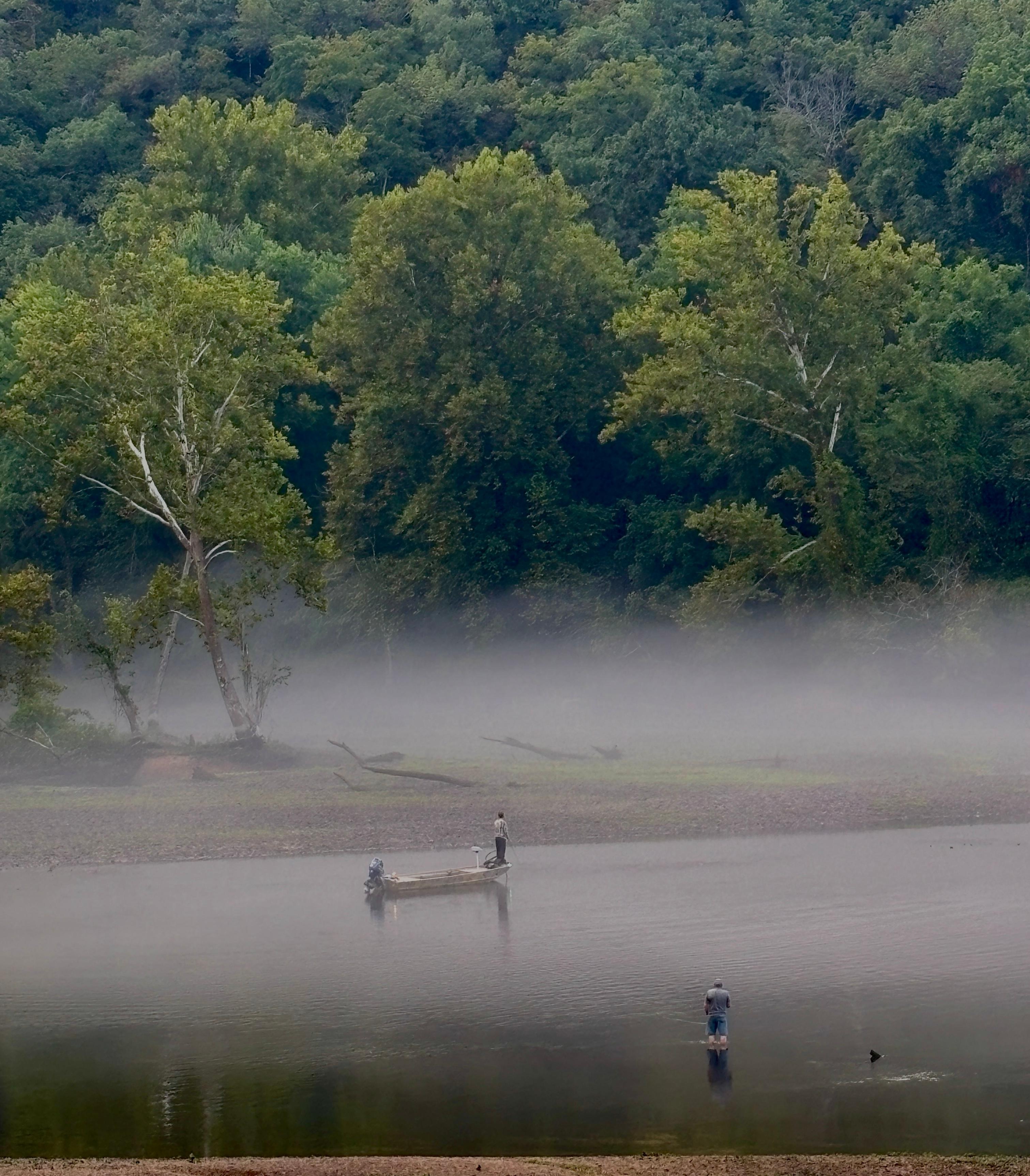 Just behind the condo