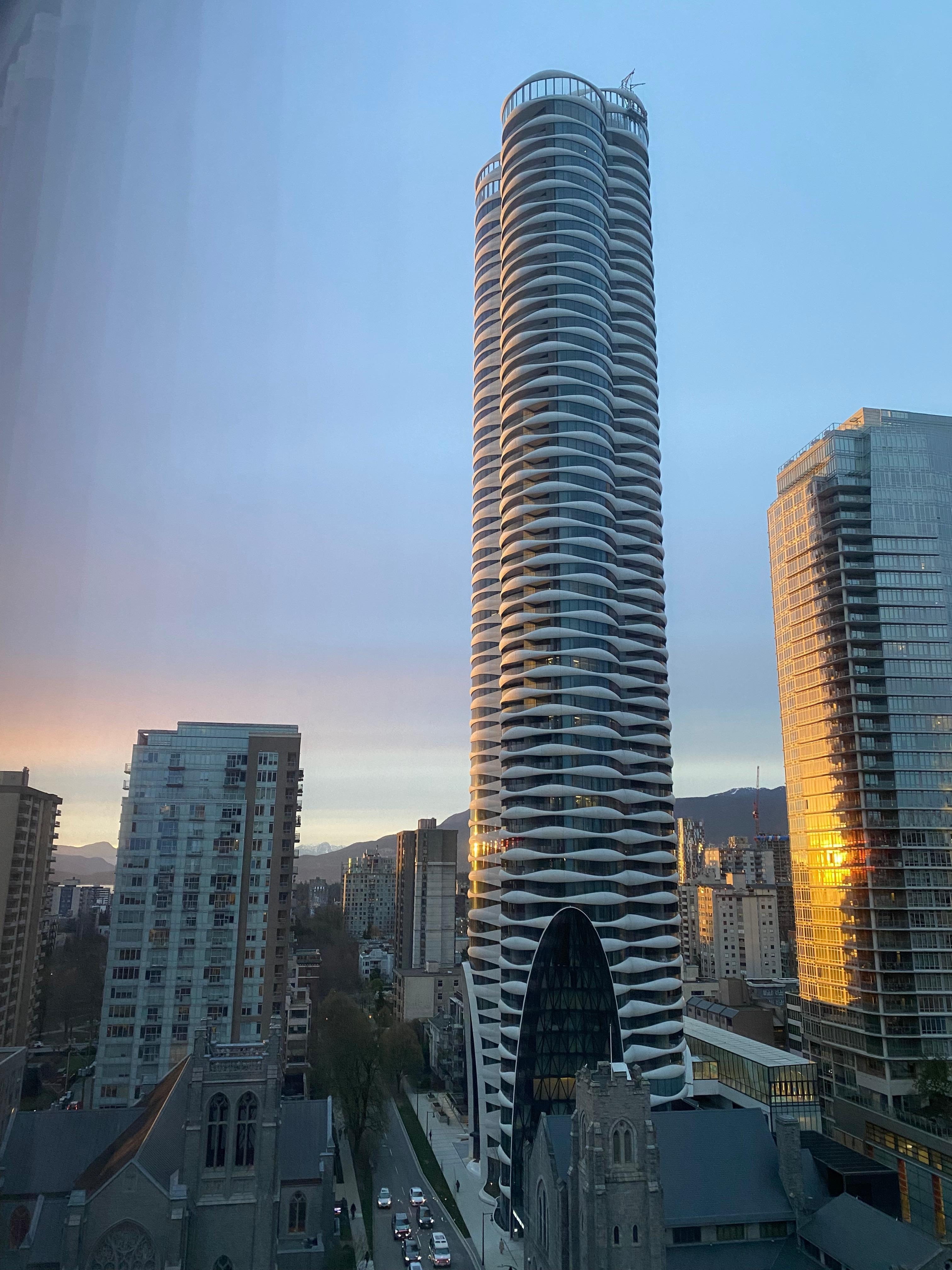 View from hotel room 