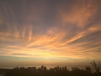 Sunset from the lookout deck!