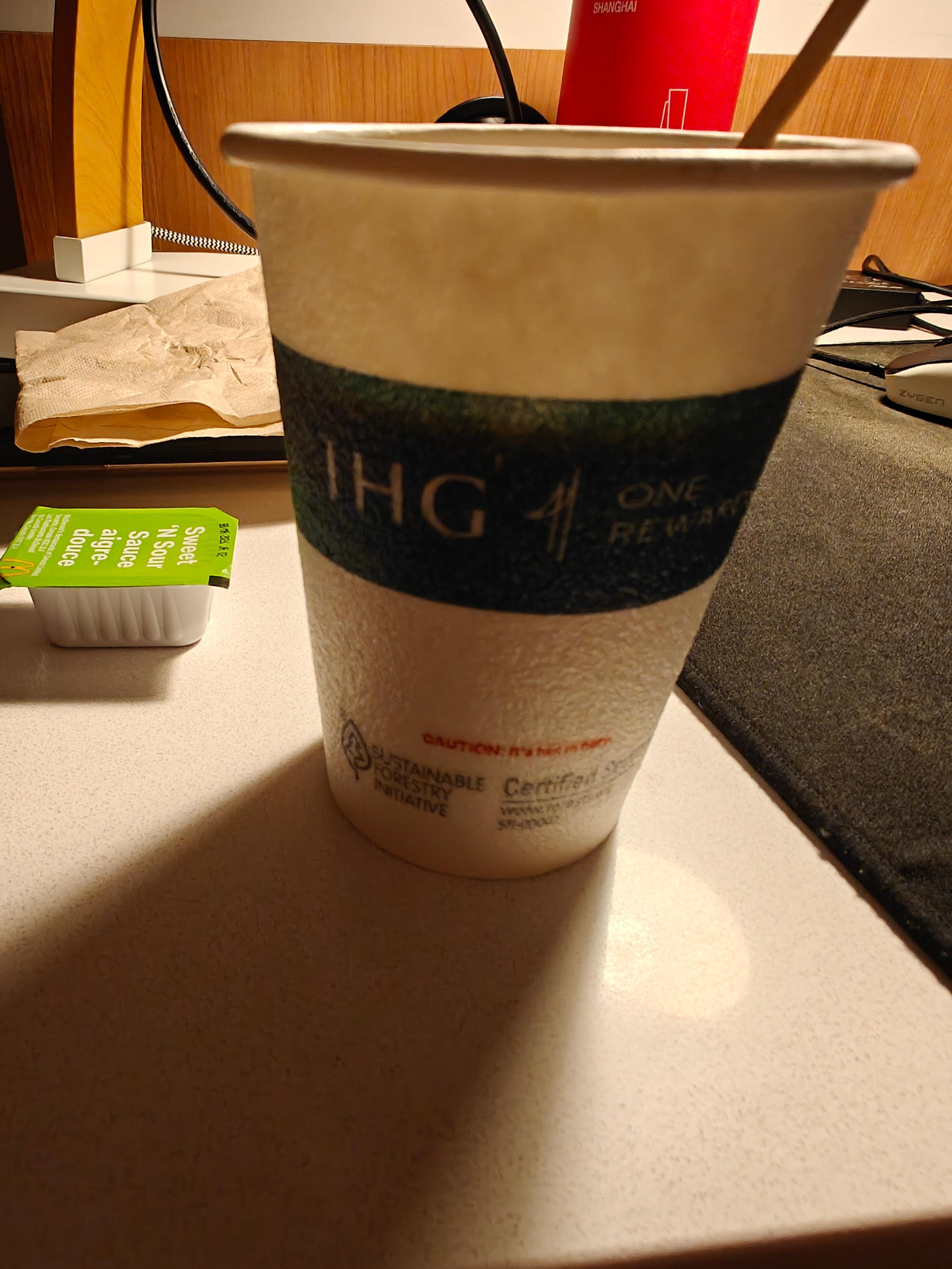 Complimentary coffee all  day long!