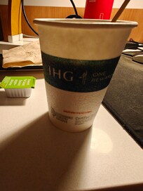 Complimentary coffee all  day long!