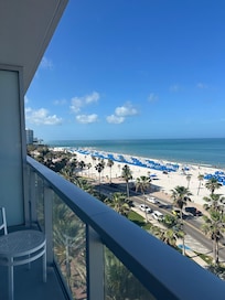 View from 6th floor balcony