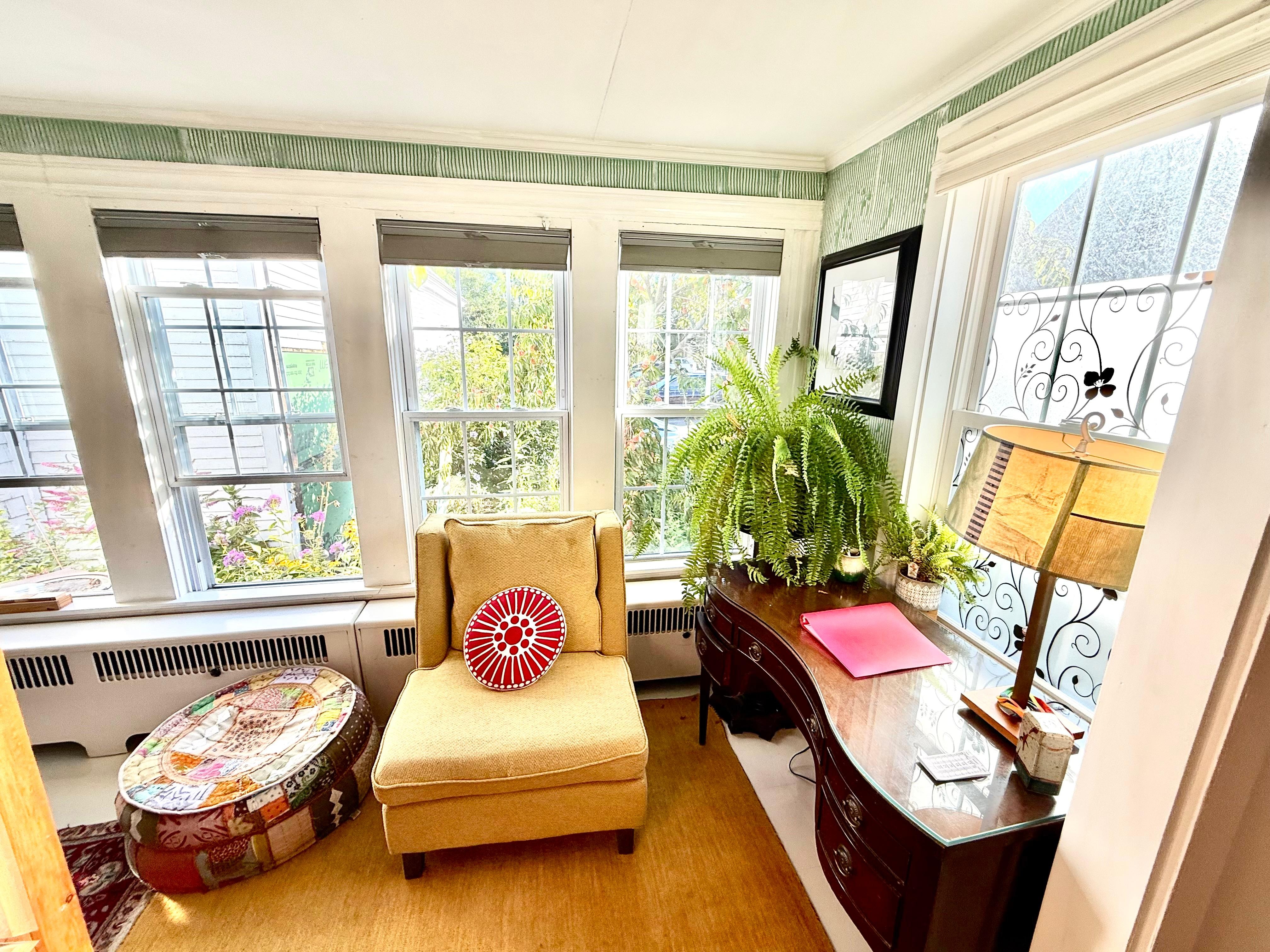 Unit has lots of natural light