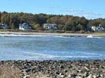 View of house from Seapoint Beach