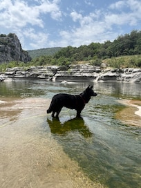 Abkühlung in der Ardéche