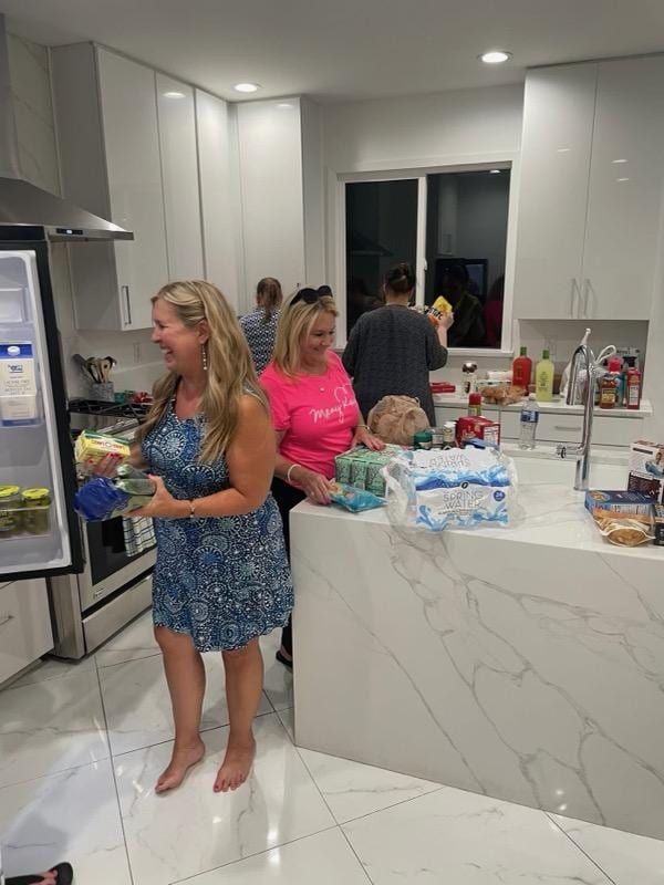 Loved the kitchen and felt right at home with all the cooking supplies! The wine fridge was an added perk and the fridge/freezer in the basement.
