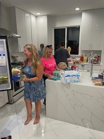Loved the kitchen and felt right at home with all the cooking supplies! The wine fridge was an added perk and the fridge/freezer in the basement.
