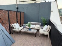 Privat tagterrasse