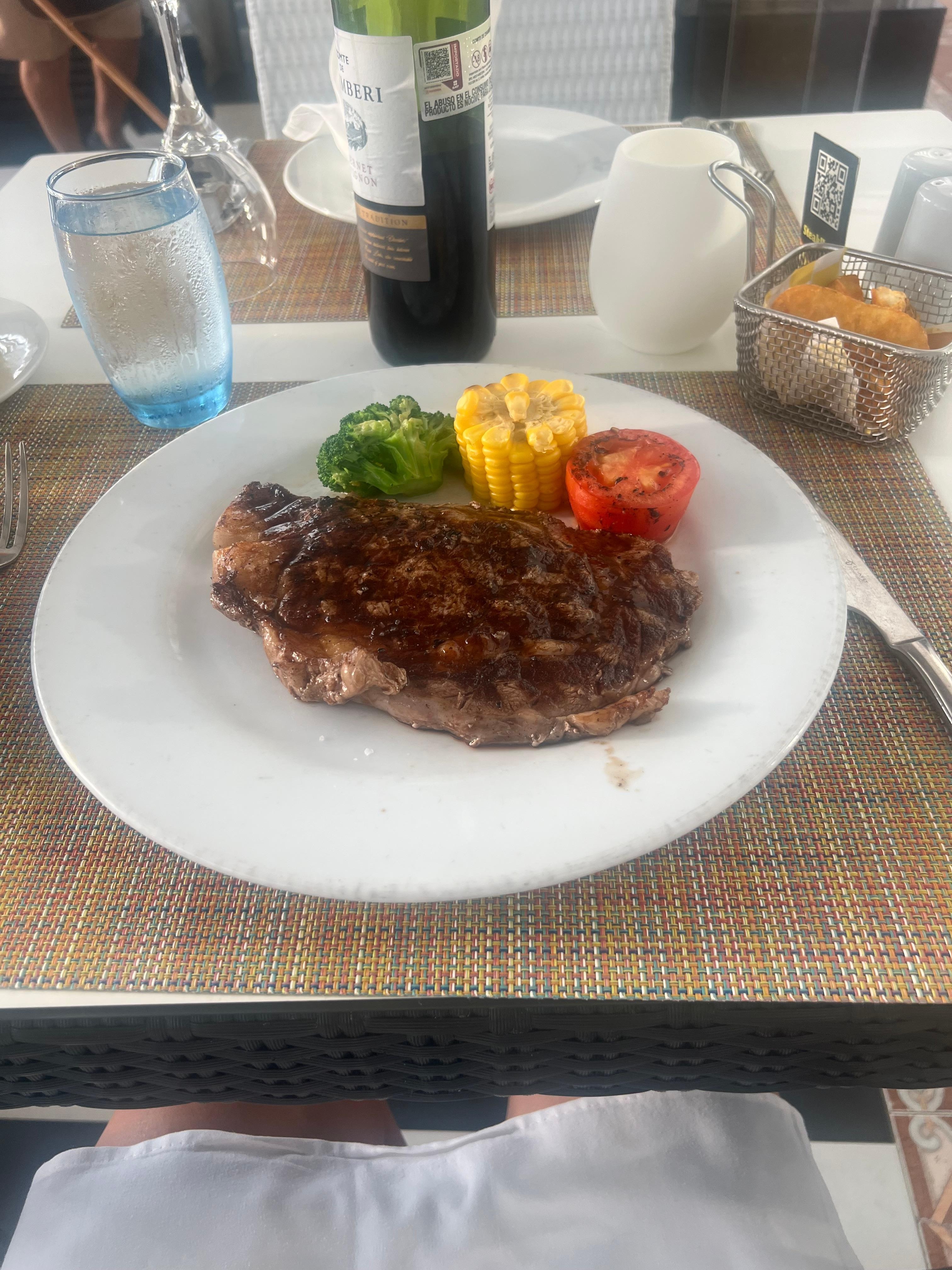 Ribeye was exceptional!
