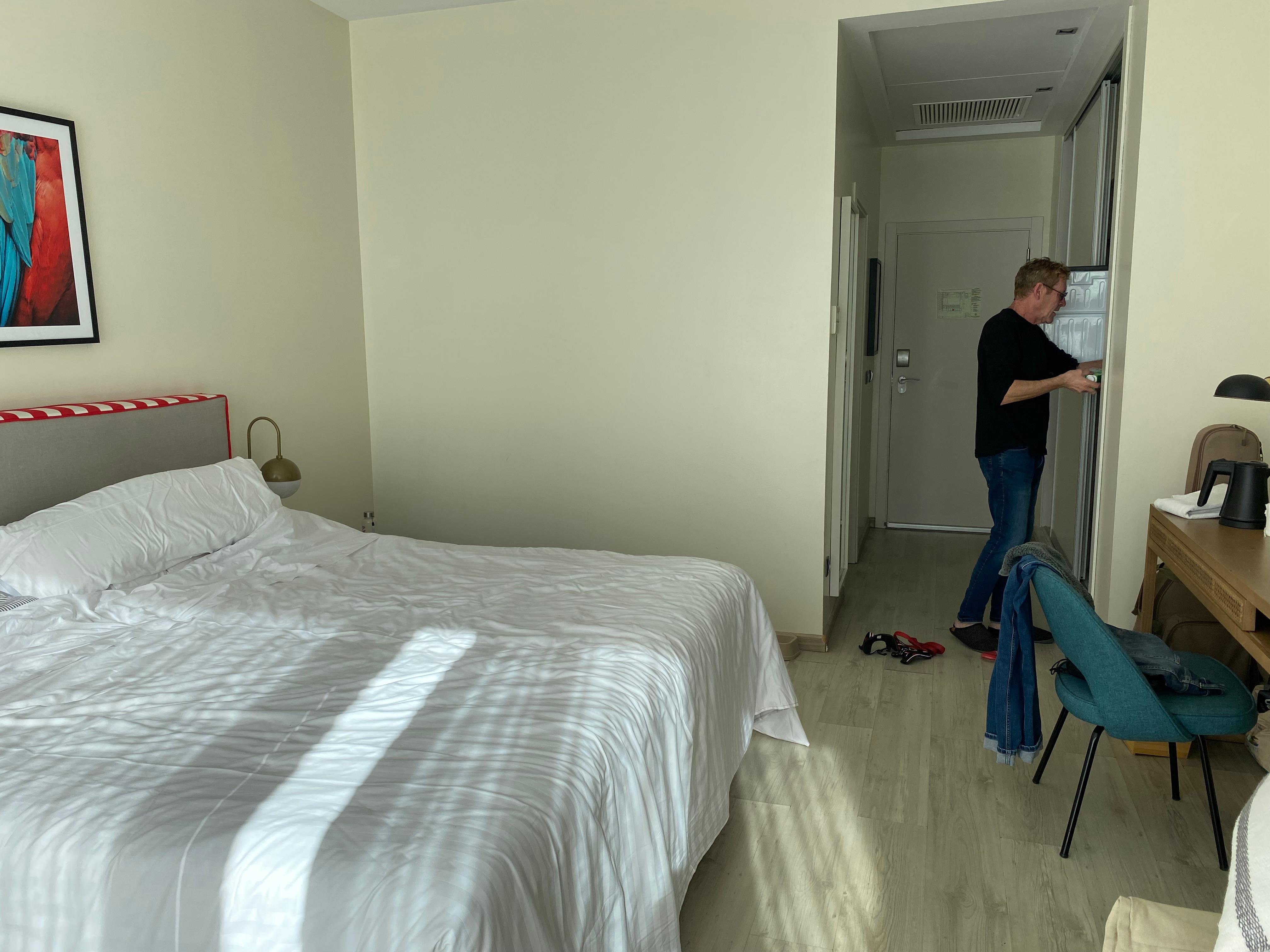 Really comfortable large bed