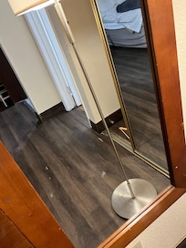 Splatter of some kind on mirror