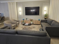 Very comfy clean sofa