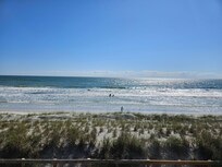 Beach view from the entire back of the house