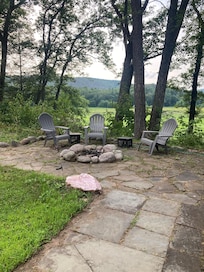 Fire pit area