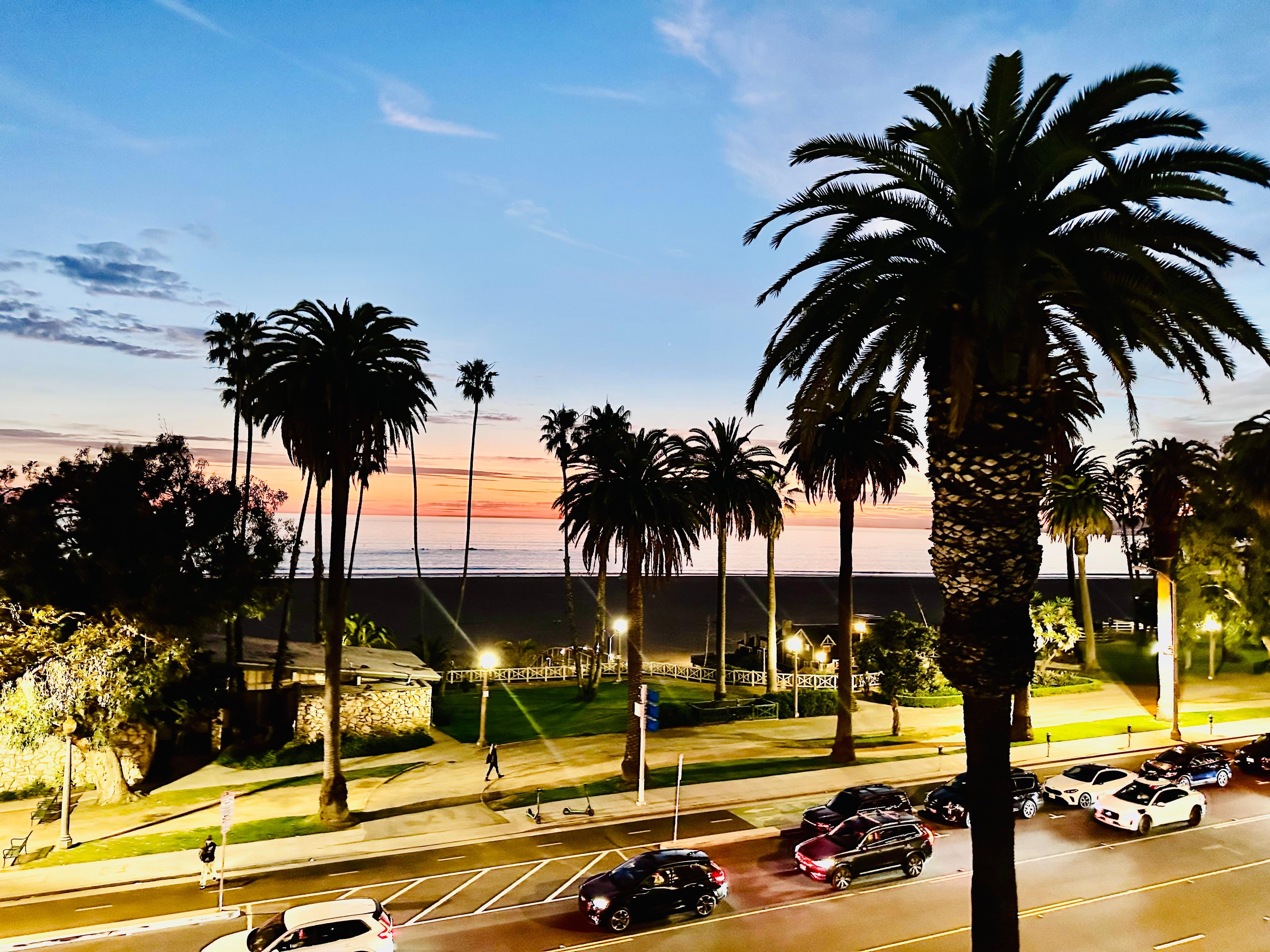 View from our Balcony room…