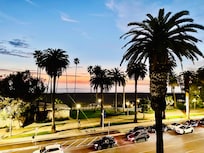 View from our Balcony room…