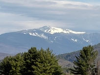 View of last snow