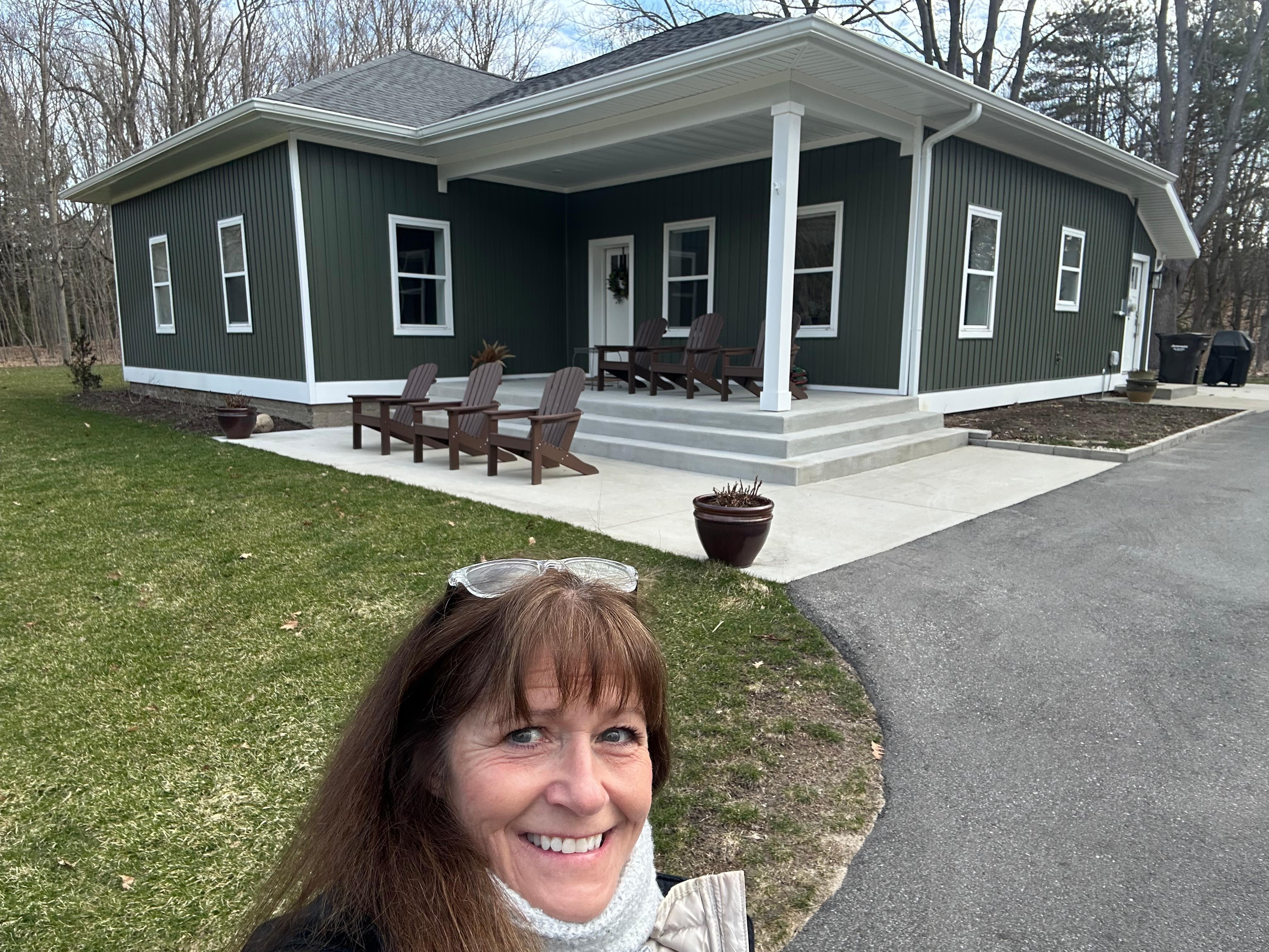 Bye, bye house.  We had a wonderful time!