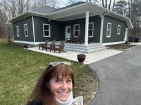 Bye, bye house. We had a wonderful time!