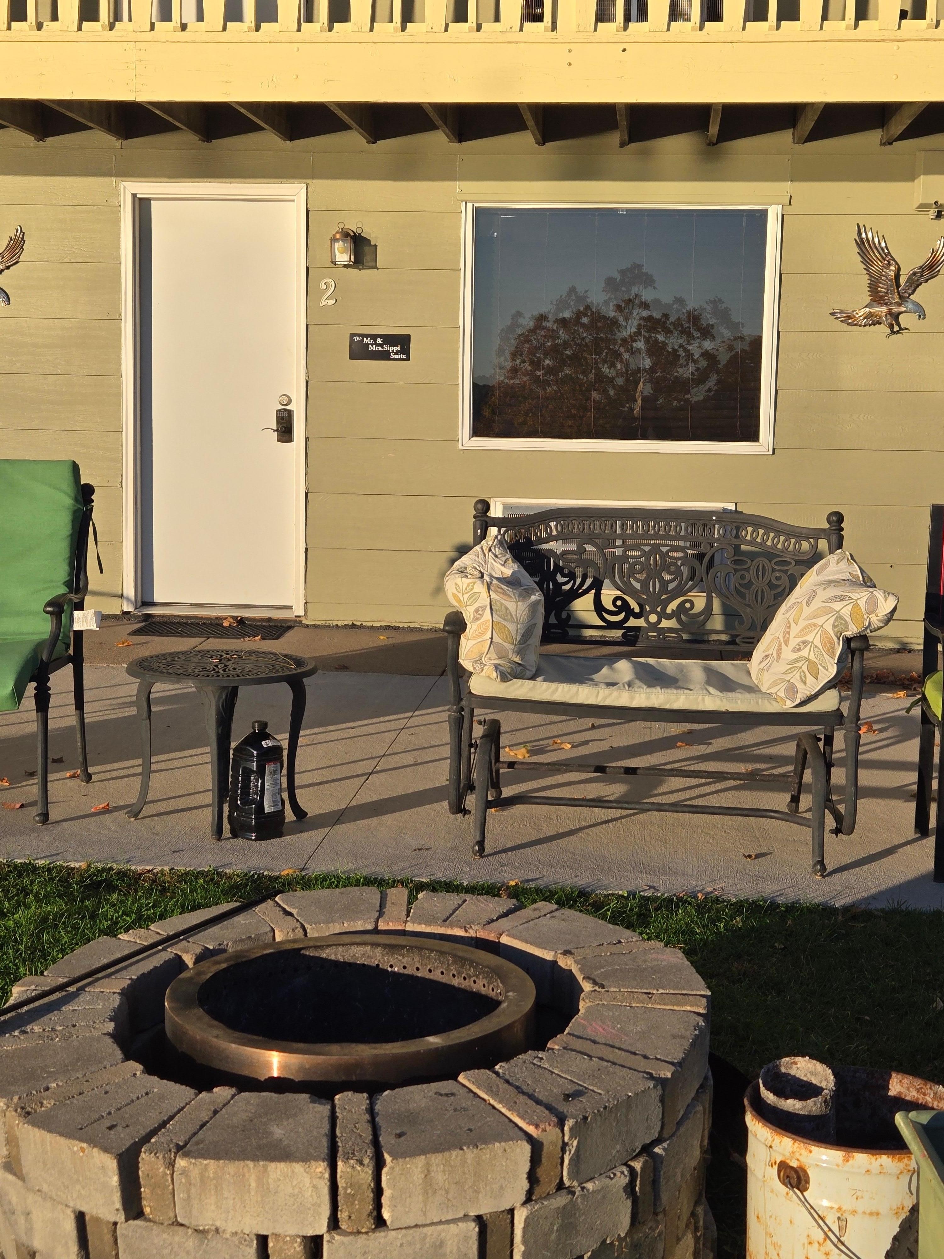 Outdoor area and patio 