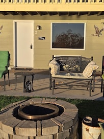 Outdoor area and patio