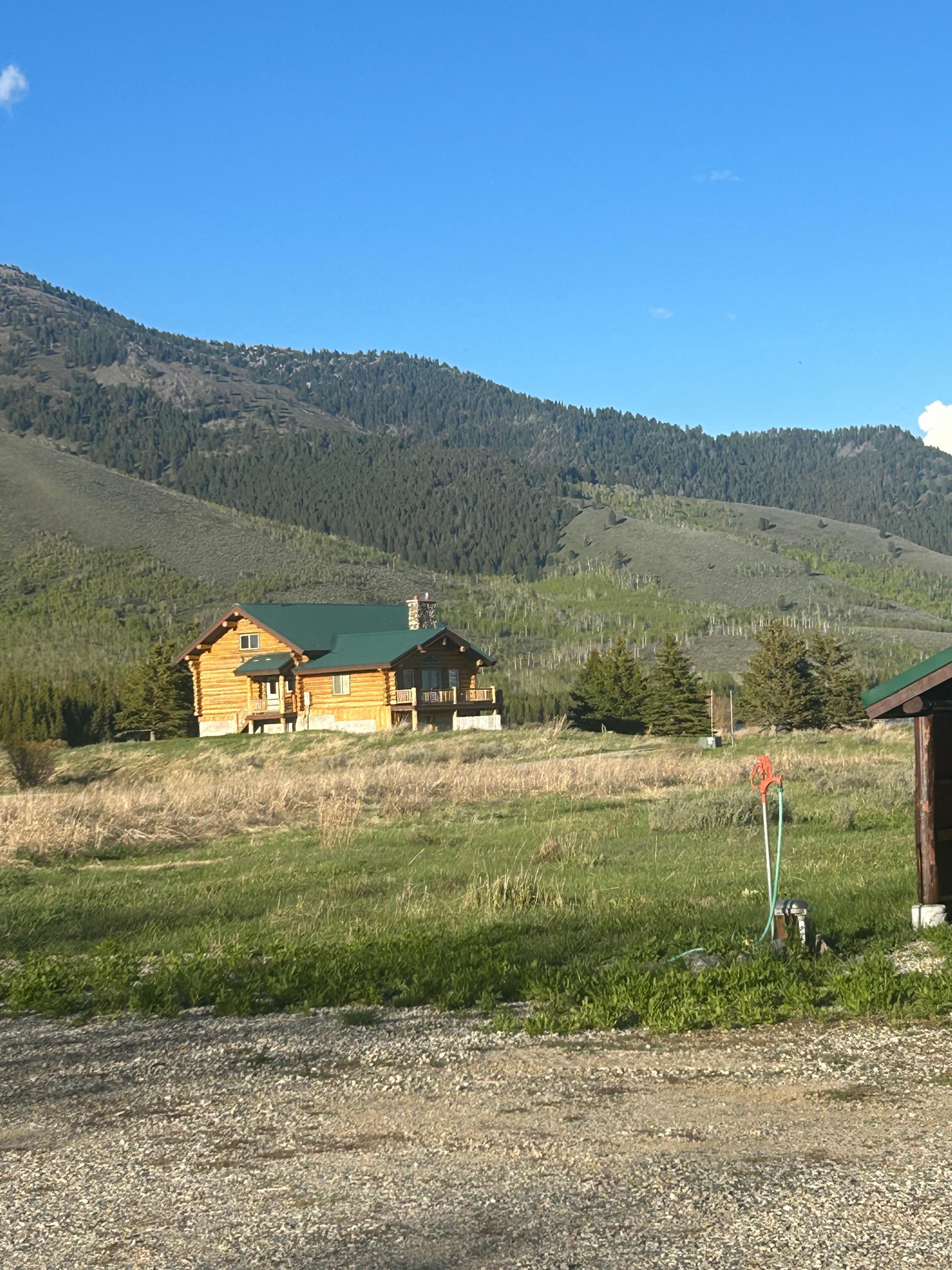 View from the front entry