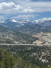 View at top of the mountain
