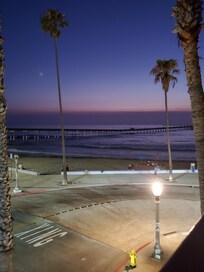 View from room balcony.