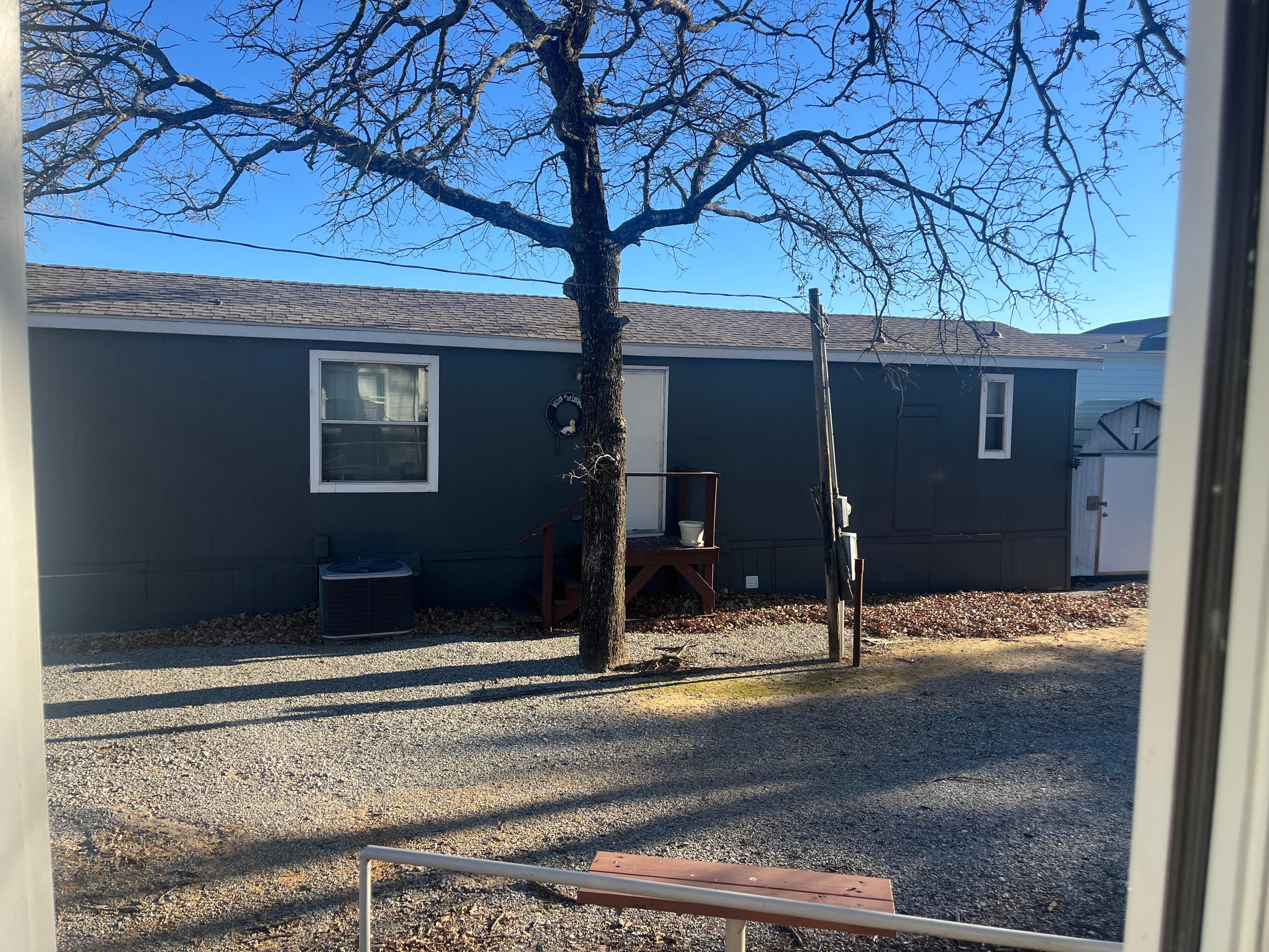 This is what you look out at the front door not the lake