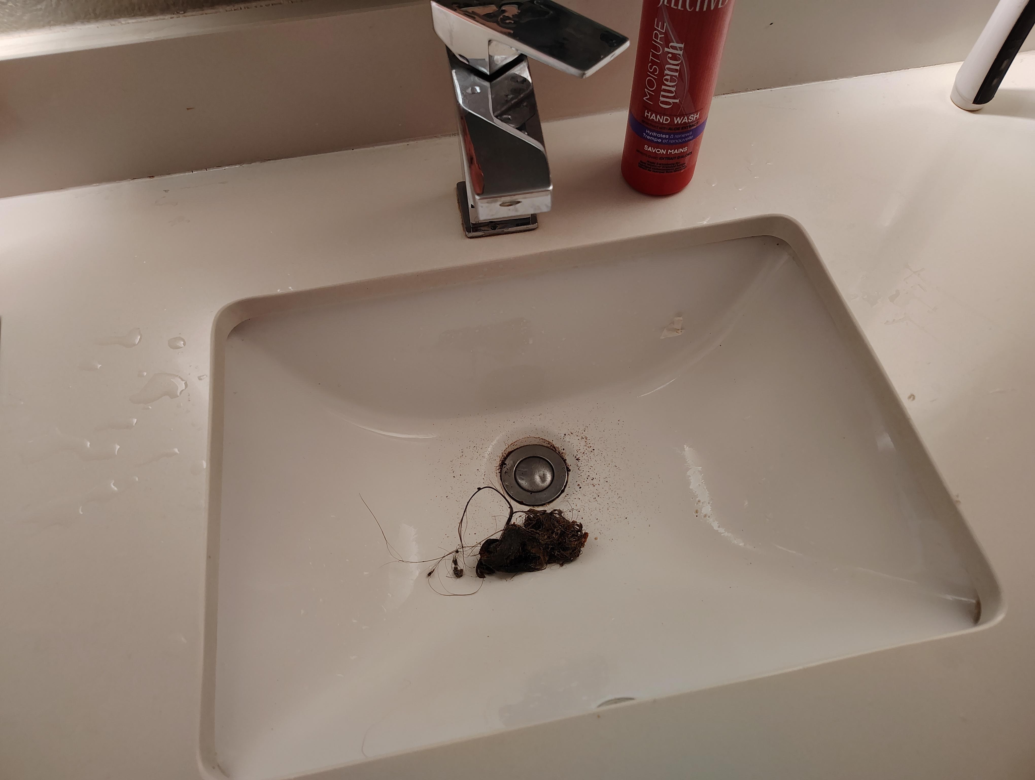 Couldn't use the sink!