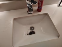 Couldn't use the sink!