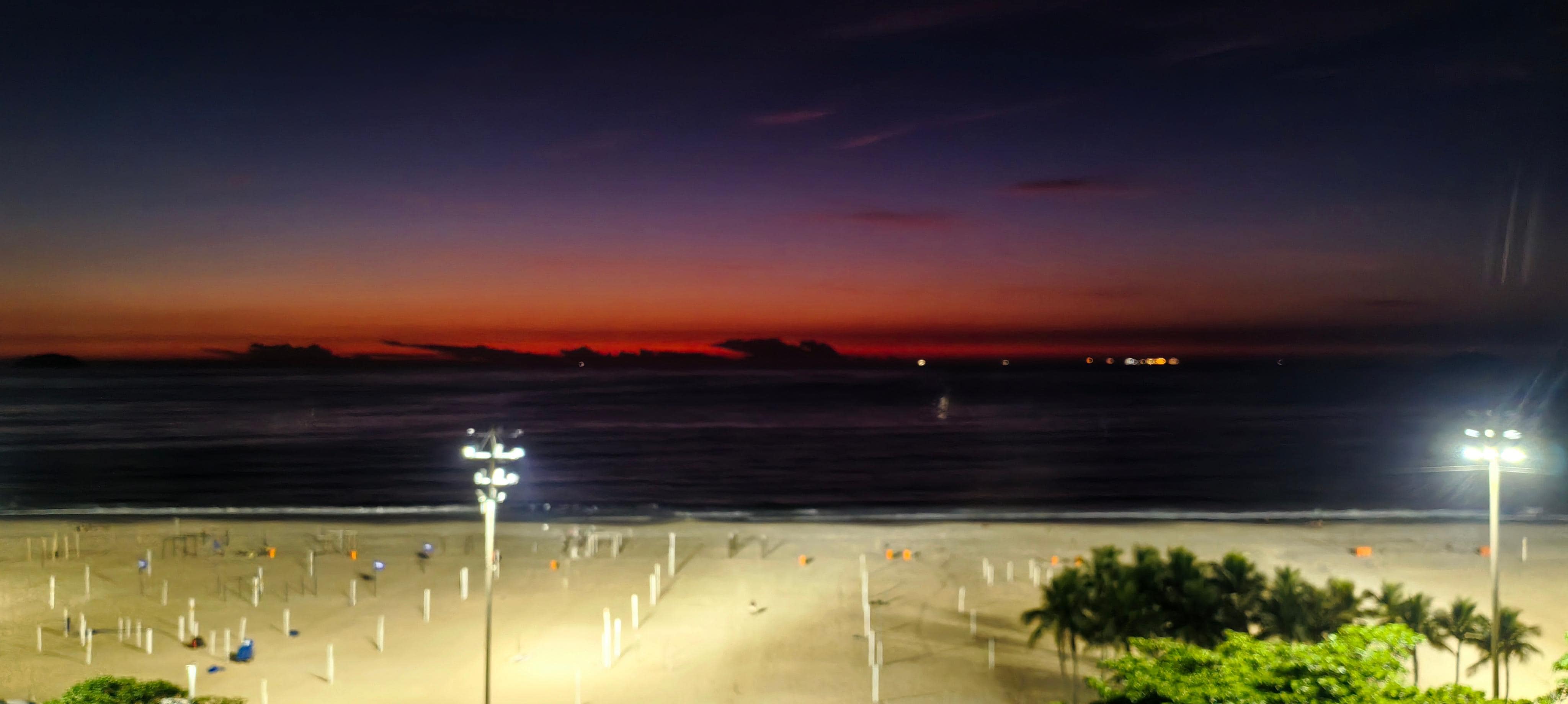 Vista hermosa al mar