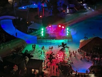 Nearby festivities/View from balcony