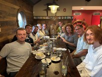 Wonderful NJ celebration of same day Birthday and Anniversary with family!